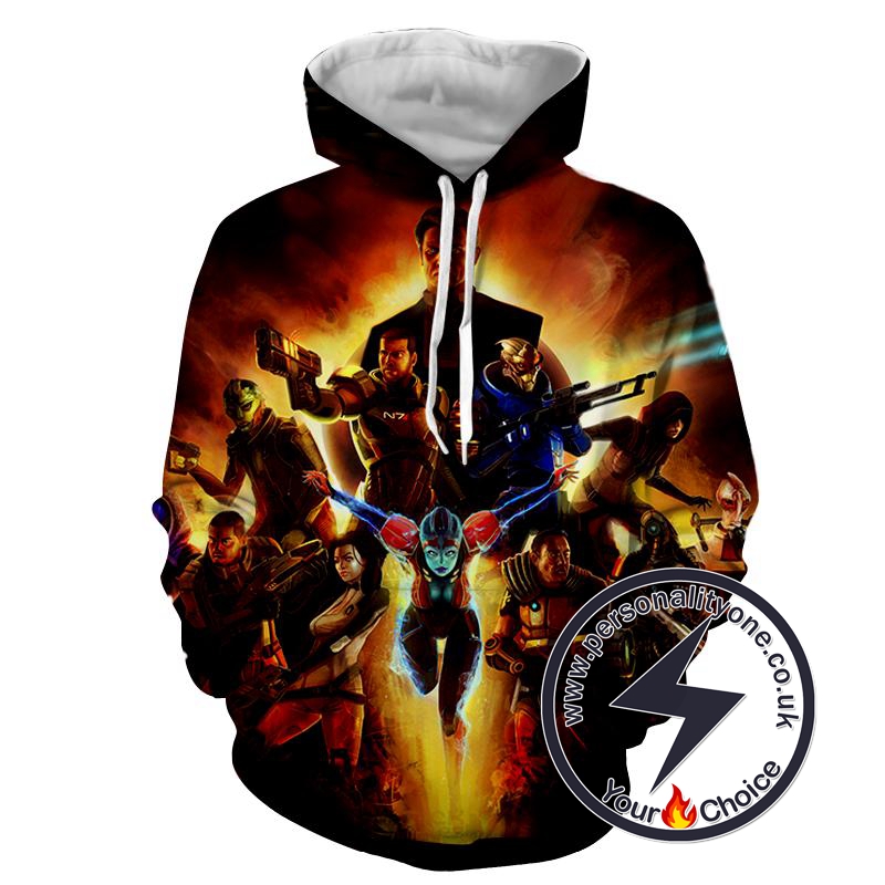 Mass Effect - Mass Effect Sweat Shirt - Mass Effect Hoodies
